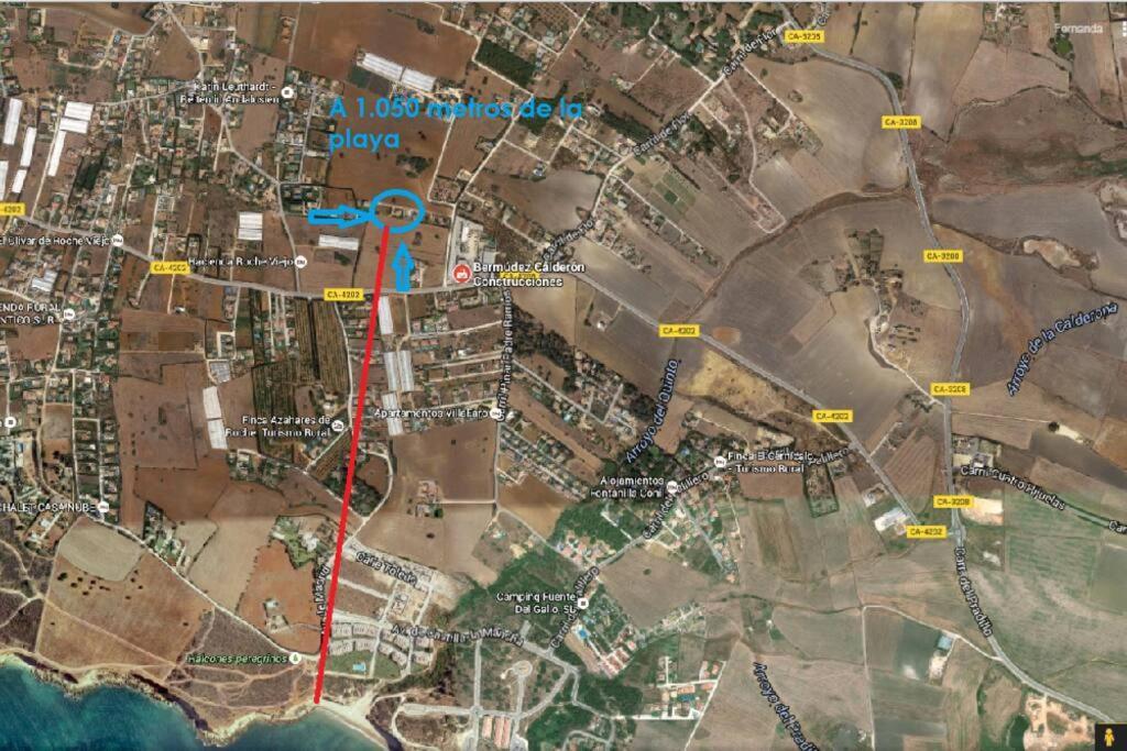 Chalet Con Piscina Privada En Conil โกนิล เด ลาฟรอนเตรา ภายนอก รูปภาพ